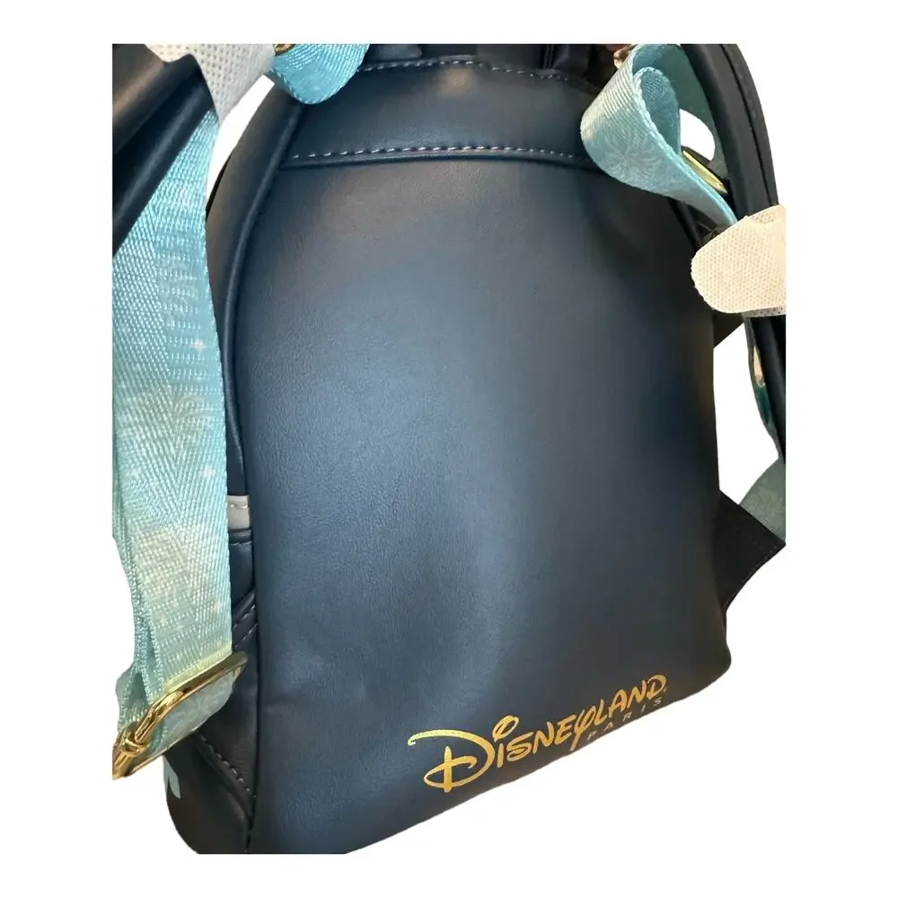 HTF Rare Loungefly Disneyland Paris Sleeping Beauty Castle Mini Backpack NWT